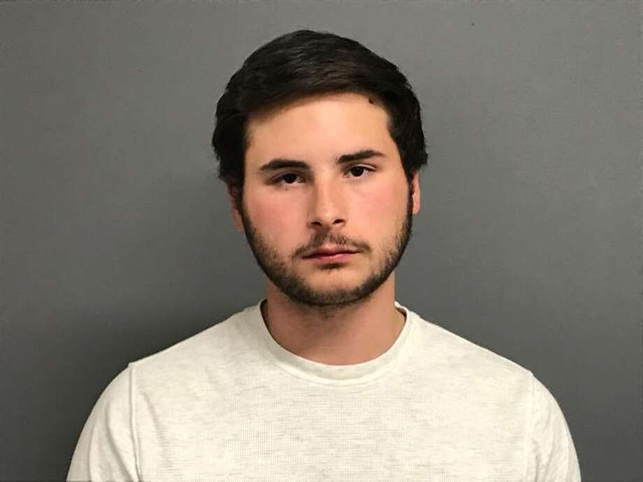 Three men have been arrested in connection with illegal deer hunting in Roxbury on Monday, Oct. 22, 2018. Among them is Mihali Marnelakis, 22, of Southbury. Photo: EnCon Police Photo