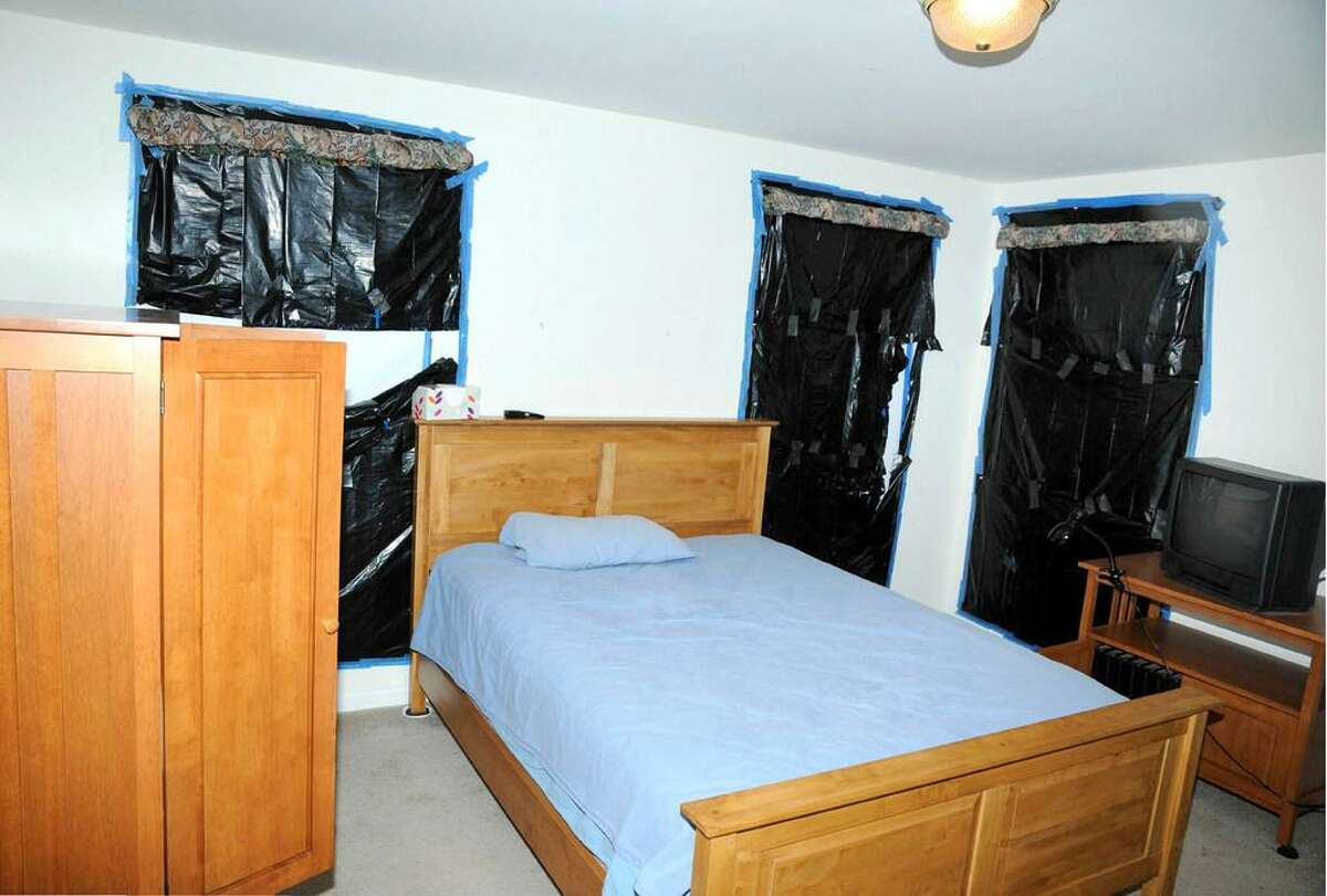 A bedroom in the home of Adam Lanza supplied by the Connecticut State Police.