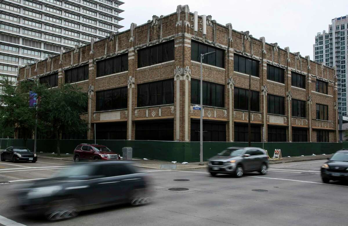 Dating to the 1920s, the Shelor Motor Company Building at 1621 Milam is one of two remaining structures in the Milam Street auto row in downtown Houston.