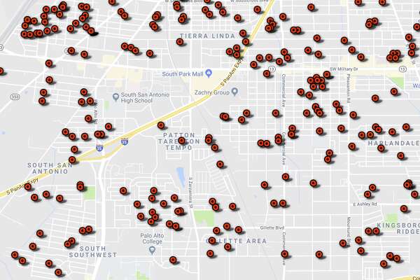 Dps 18 San Antonio Zip Codes With The Most Registered Sex Offenders 3615