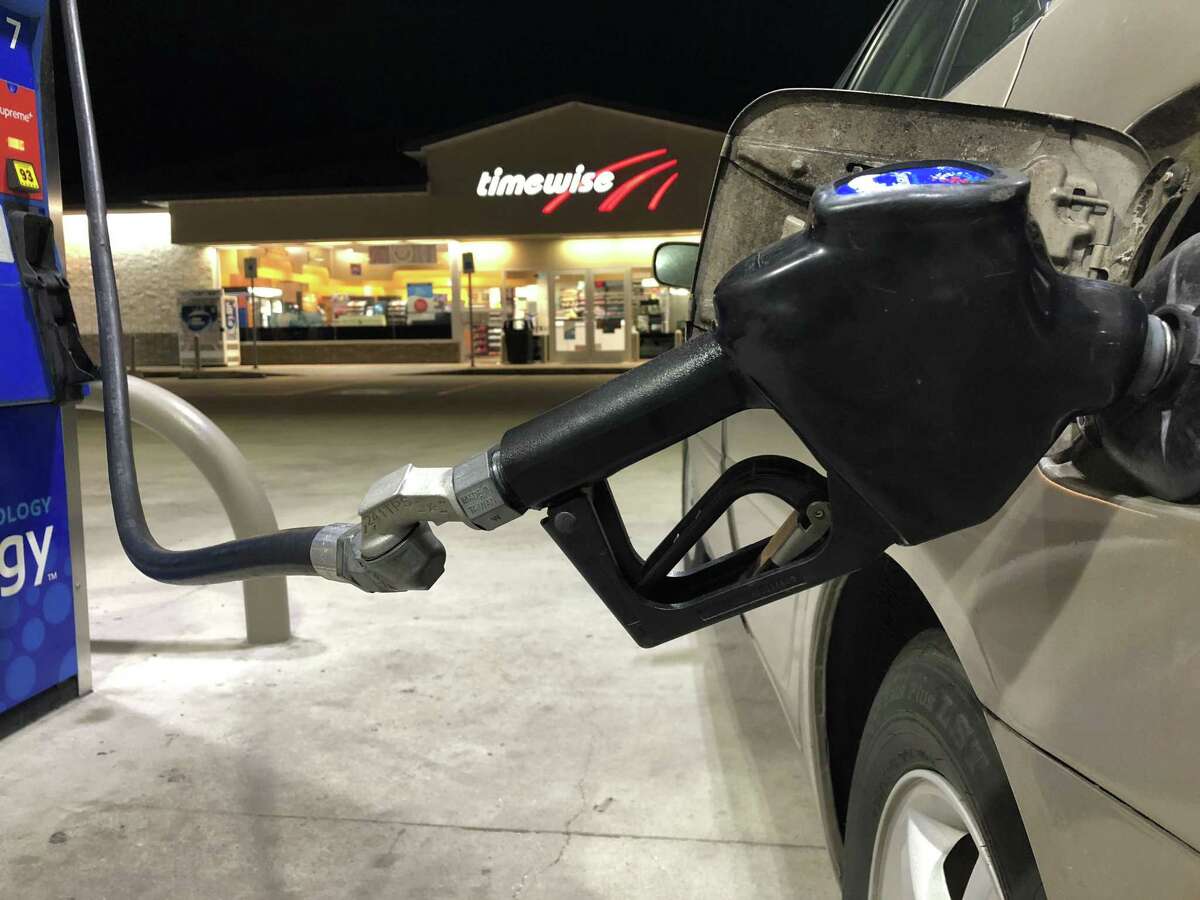 A stop for fuel at the Exxon station at Texas 3 and Clear Lake City Boulevard in southeast Houston.
