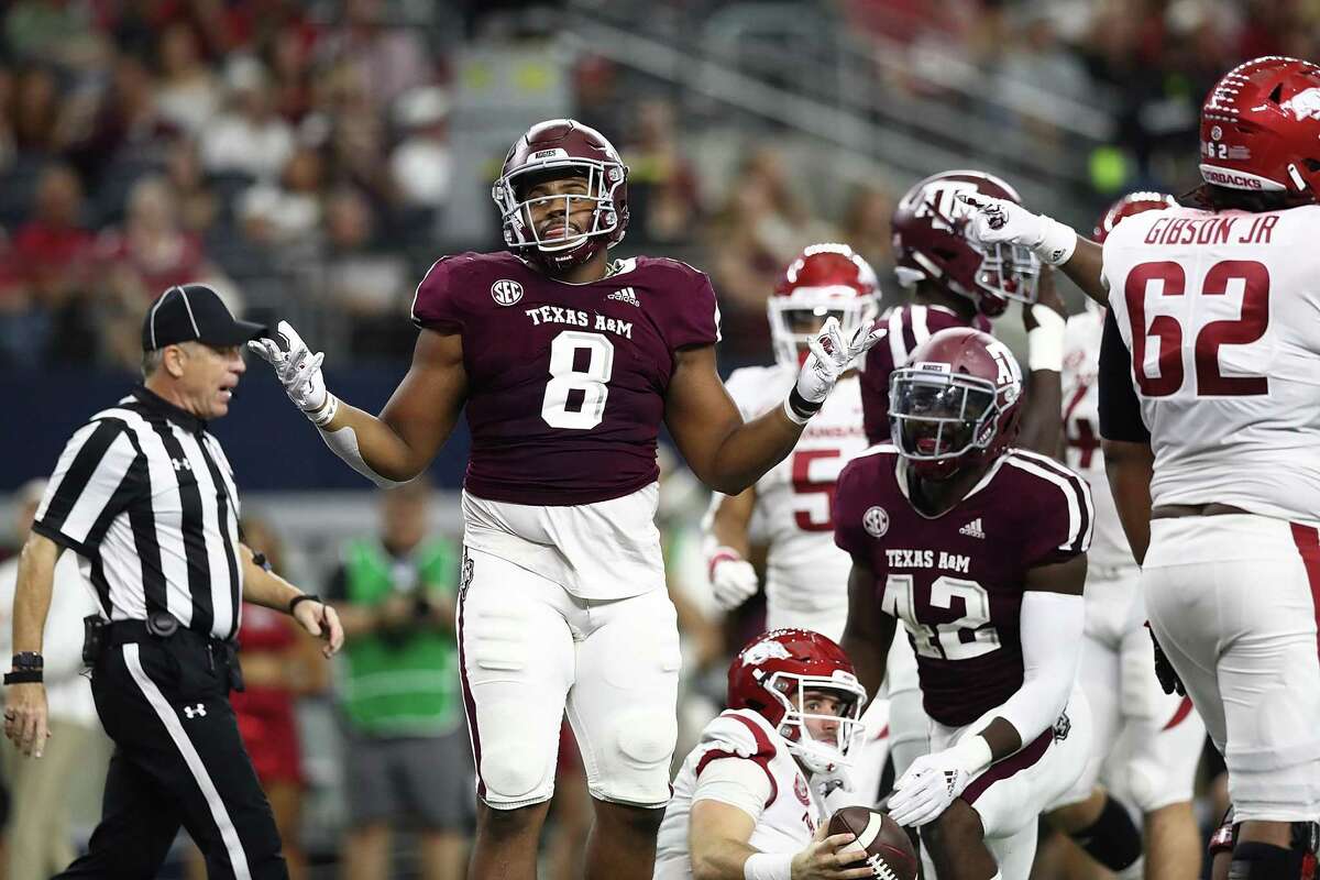 Aggies replace Longhorns in the blood of A&M's Kingsley Keke