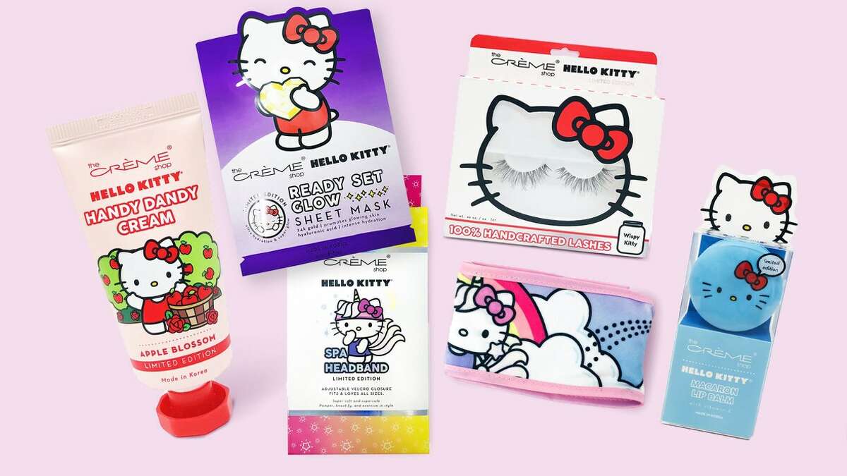 Hello Kitty fans meowing over brand's new skin-care line
