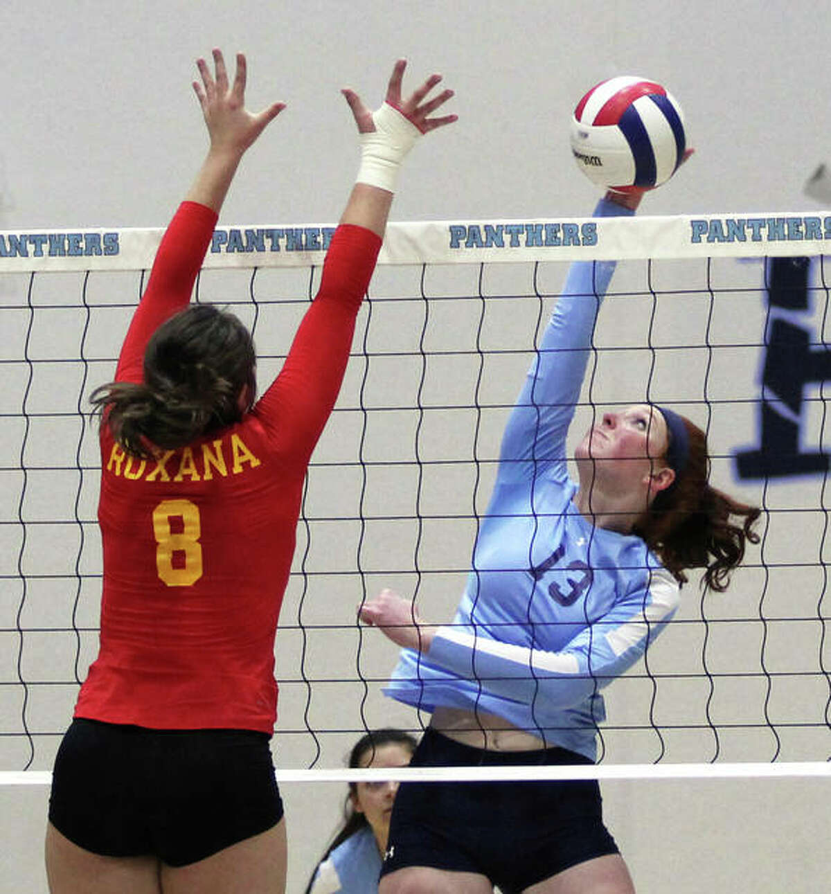 The Panthers were only seeking an opportunity and they earned that Tuesday night with a 25-19, 25-23 victory over the Roxana Shells in the semifinals of the Jersey Class 3A Regional at Havens Gym.