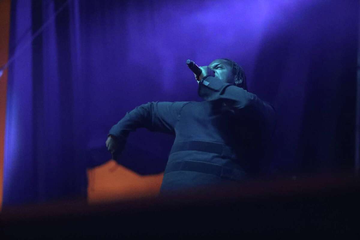 Pusha T. performs at the Treasure Island Music Festival in Oakland on Saturday, October 13, 2018.