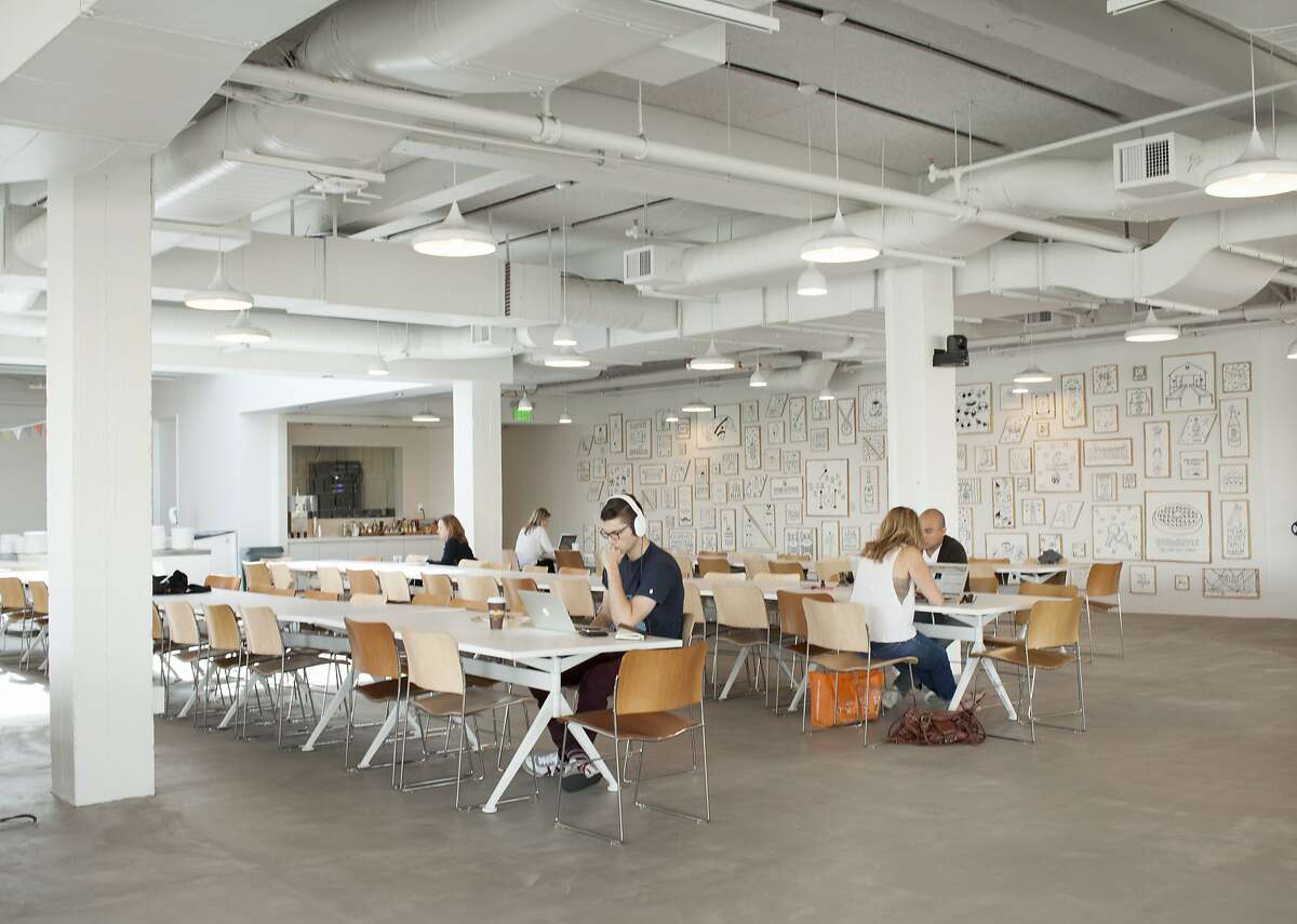 The Ate Ate Ate cafeteria at Airbnb's San Francisco headquarters, located at 888 Brannan St.