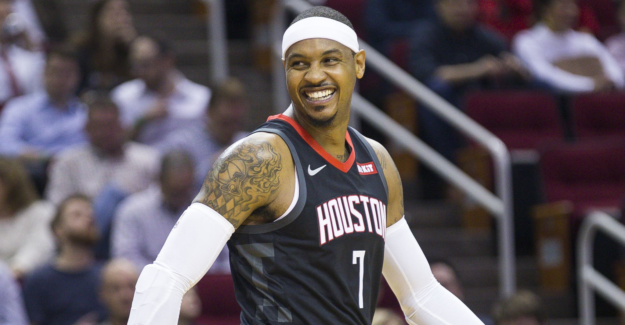 Carmelo Anthony: Houston Rockets focus on adding New York Knicks