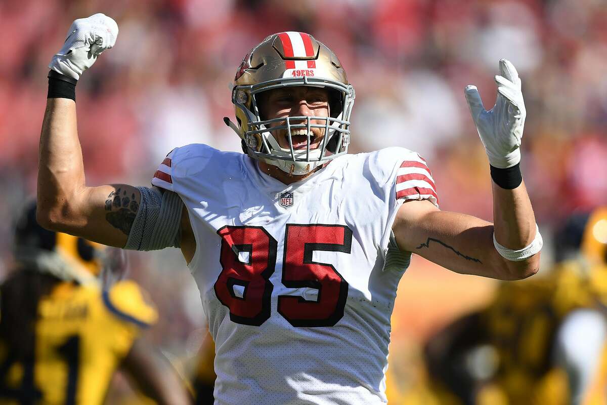 49ers' George Kittle, a captain, quickly earns locker-room respect