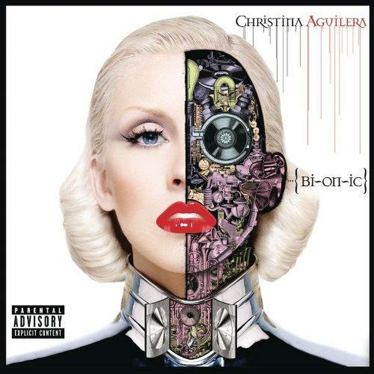 Christina Aguilera CD cover: "Bionic"