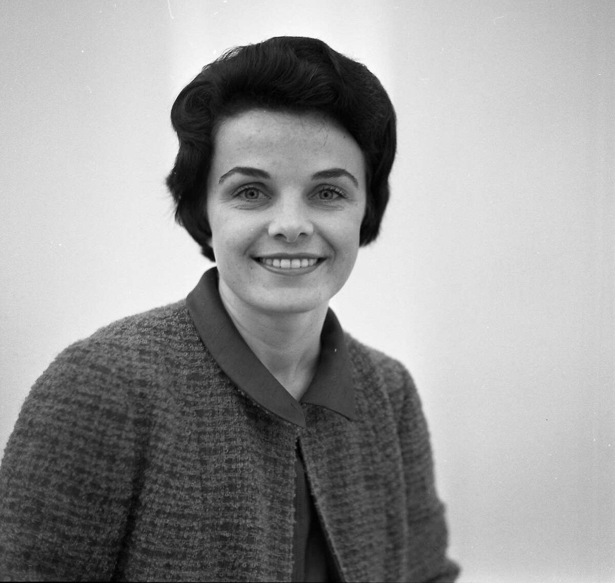Dianne Feinstein, member of the California Women's Board of Terms and Paroles, June 24, 1964