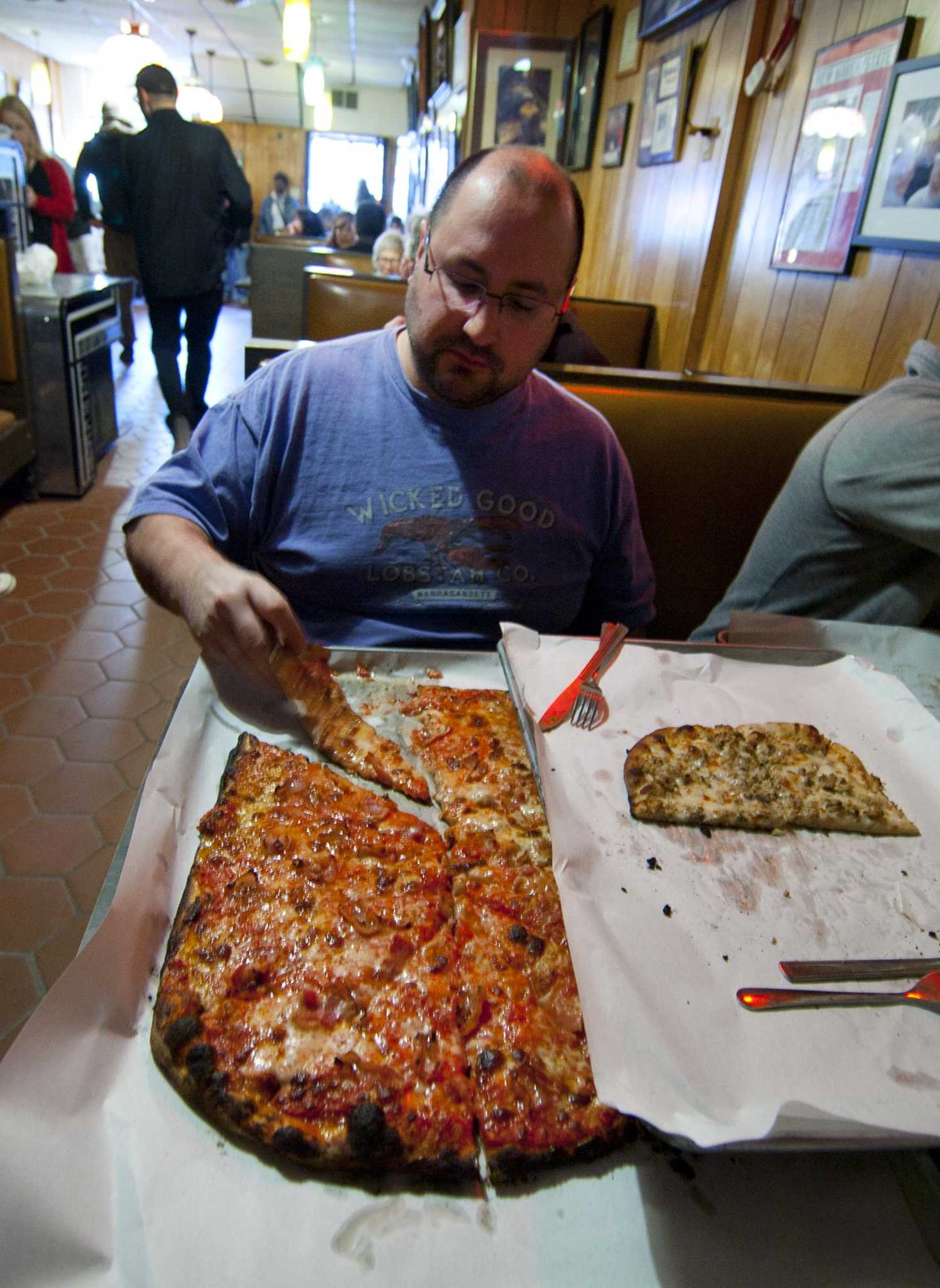 Frank Carrano Apizza one of many Wooster Square traditions