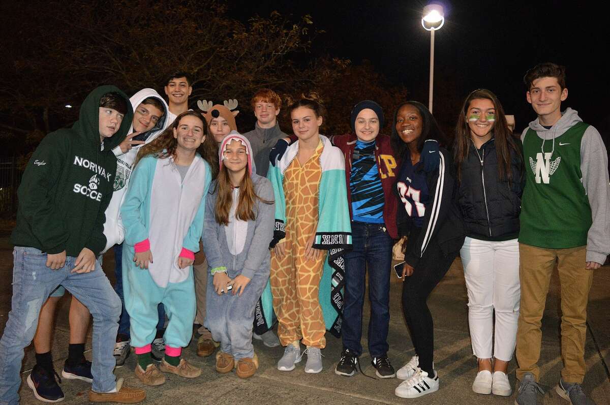 Norwalk and Danbury high schools faced off on the football field on October 26, 2018. Were you SEEN in the stands?