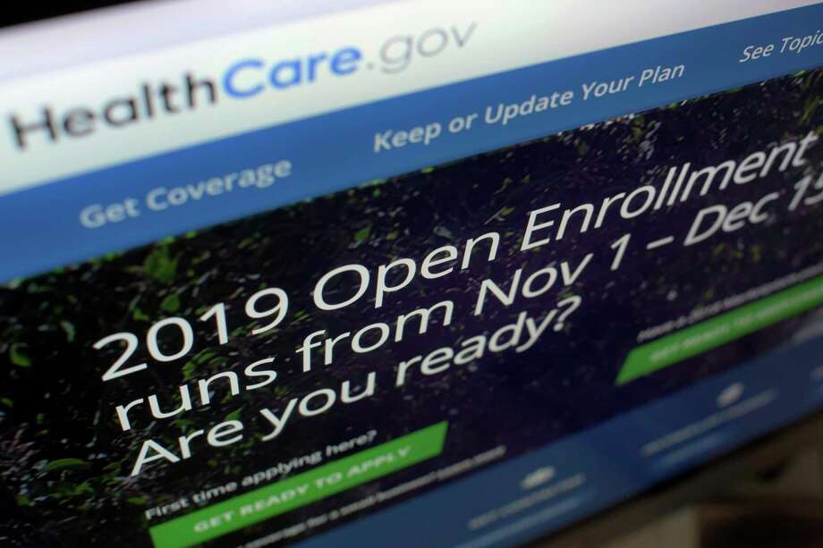 This Tuesday, Oct. 23, 2018 photo shows HealthCare.gov website on a computer screen in New York. Sign in with Facebook Sign in with Google Sign in with Facebook Sign in with Google Shoppers who want to stick with the same plan must voteize it for changes. (AP Photo / Patrick Sison) Photo: Patrick Sison / AP