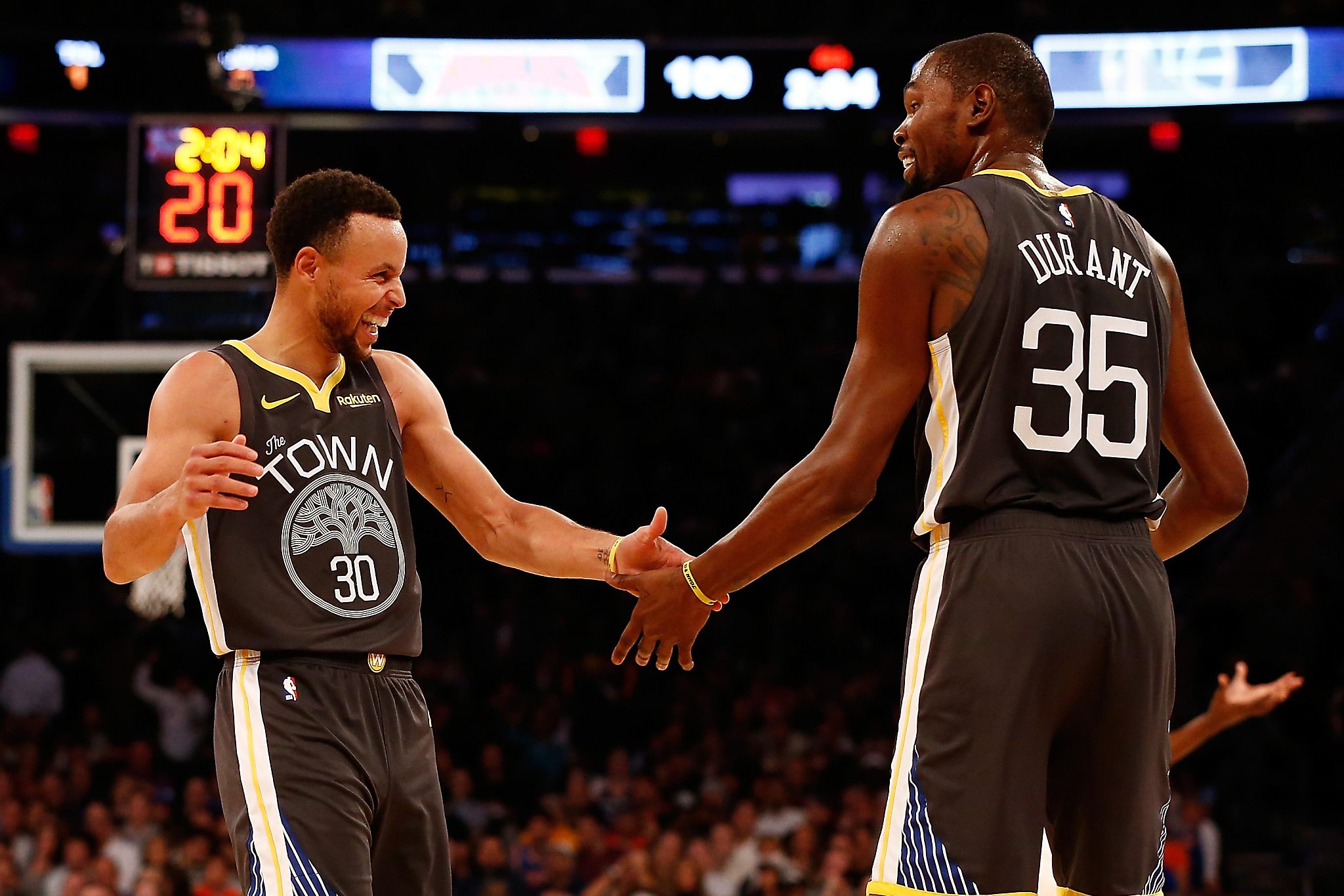 Stephen Curry and Kevin Durant push dynamic partnership to new heights