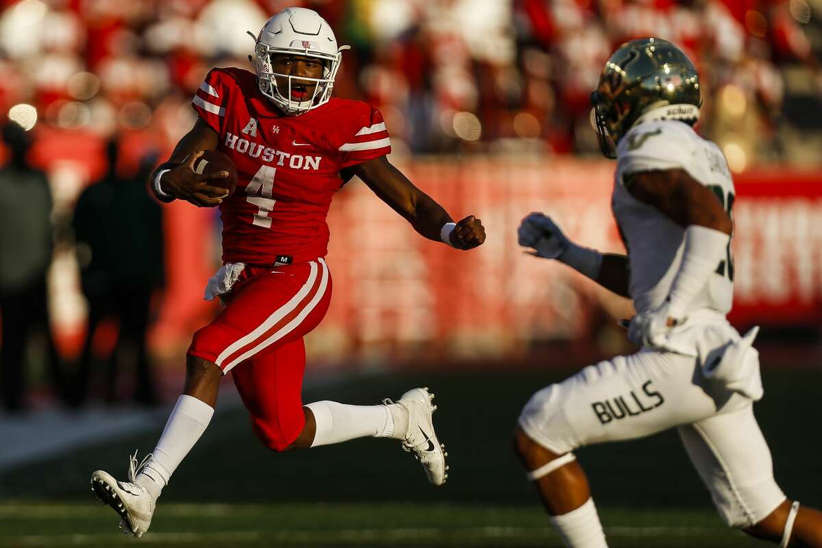 After a knee injury curtailed a dynamic junior season, D'Eriq King will be back for his final year as UH's quarterback.