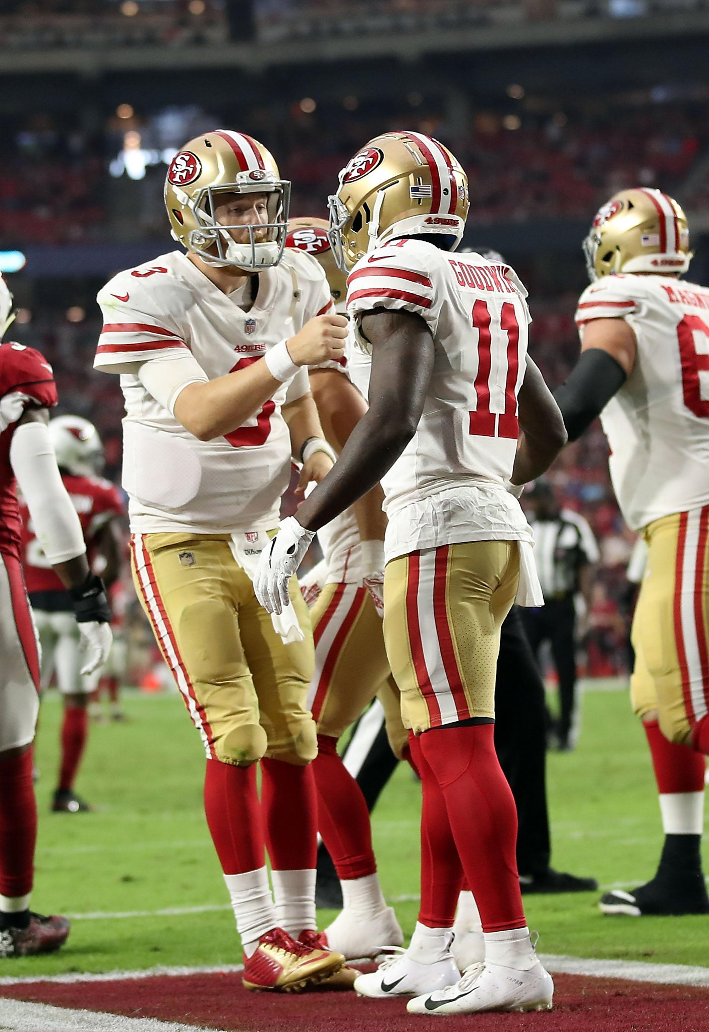 49ers quarterback duel tight between Mullens, Beathard