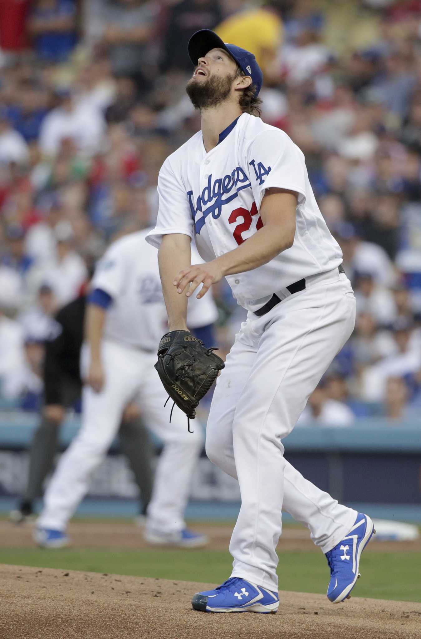 MILWAUKEE, WI - JULY 12: Pitcher Clayton Kershaw #22 of the Los