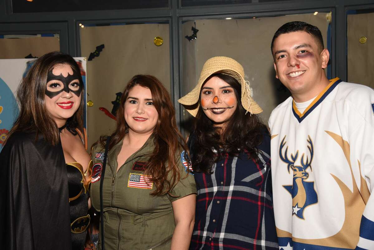 Demons, comic book characters, a burger chef and more participated in Laredo's Halloween Downtown Bar Crawl, Friday, October 26, 2018.