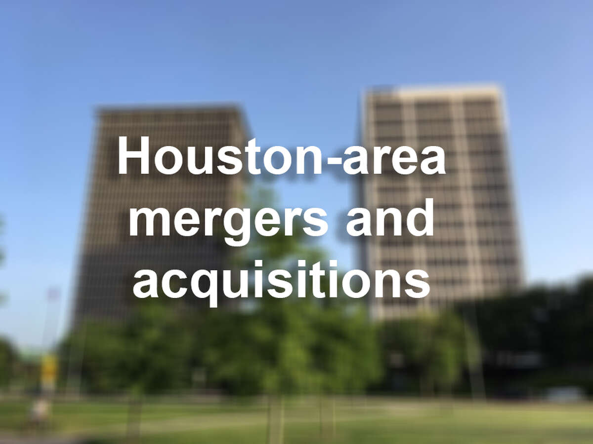 >> See the big mergers and purchases in the Houston-area.