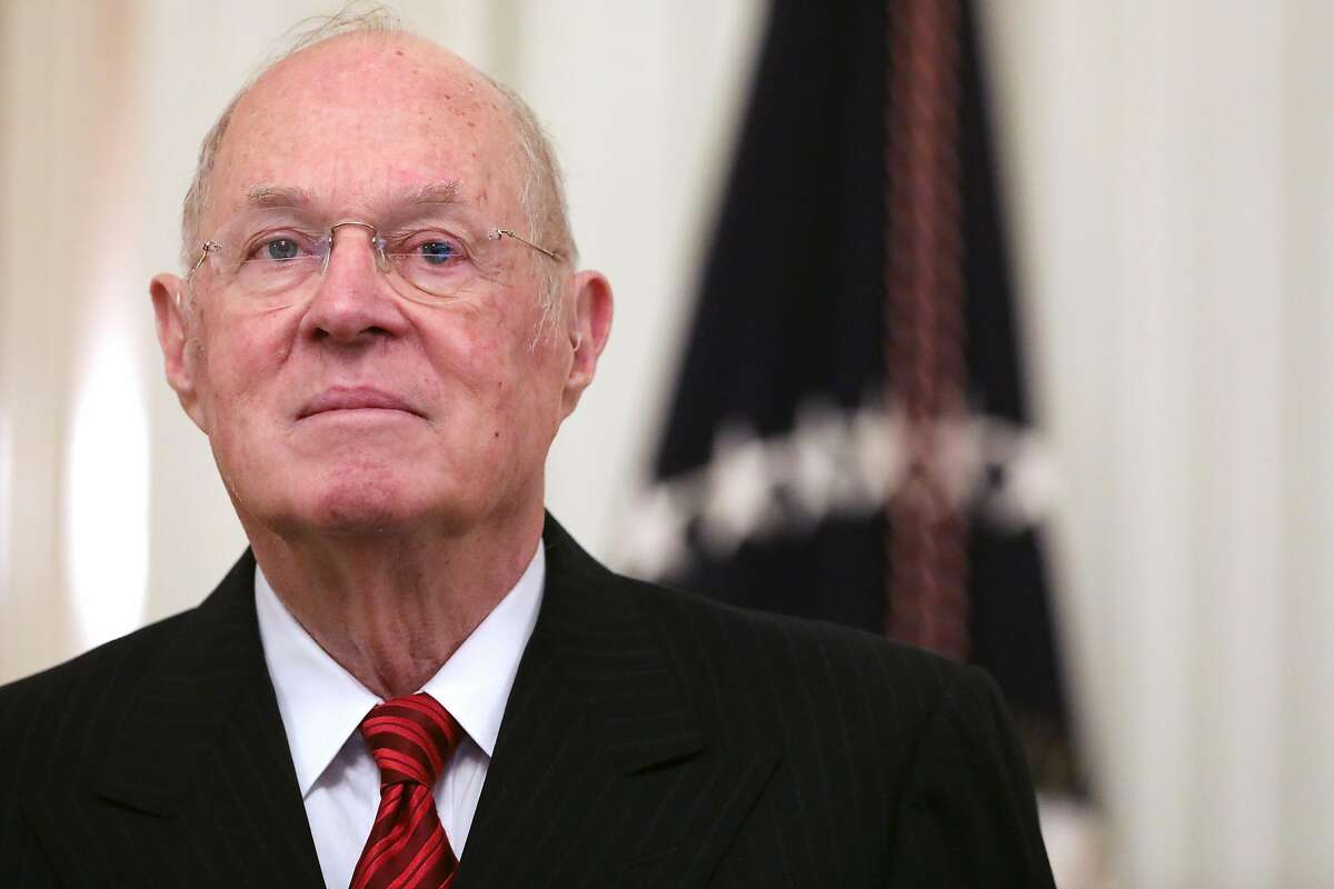WASHINGTON, DC - OCTOBER 08: Retired U.S. Supreme Court Associate Justice Anthony Kennedy attends Associate Justice Brett Kavanaugh's ceremonial swearing in in the East Room of the White House October 08, 2018 in Washington, DC. Kavanaugh was confirmed in the Senate 50-48 after a contentious process that included several women accusing Kavanaugh of sexual assault. Kavanaugh has denied the allegations. (Photo by Chip Somodevilla/Getty Images)