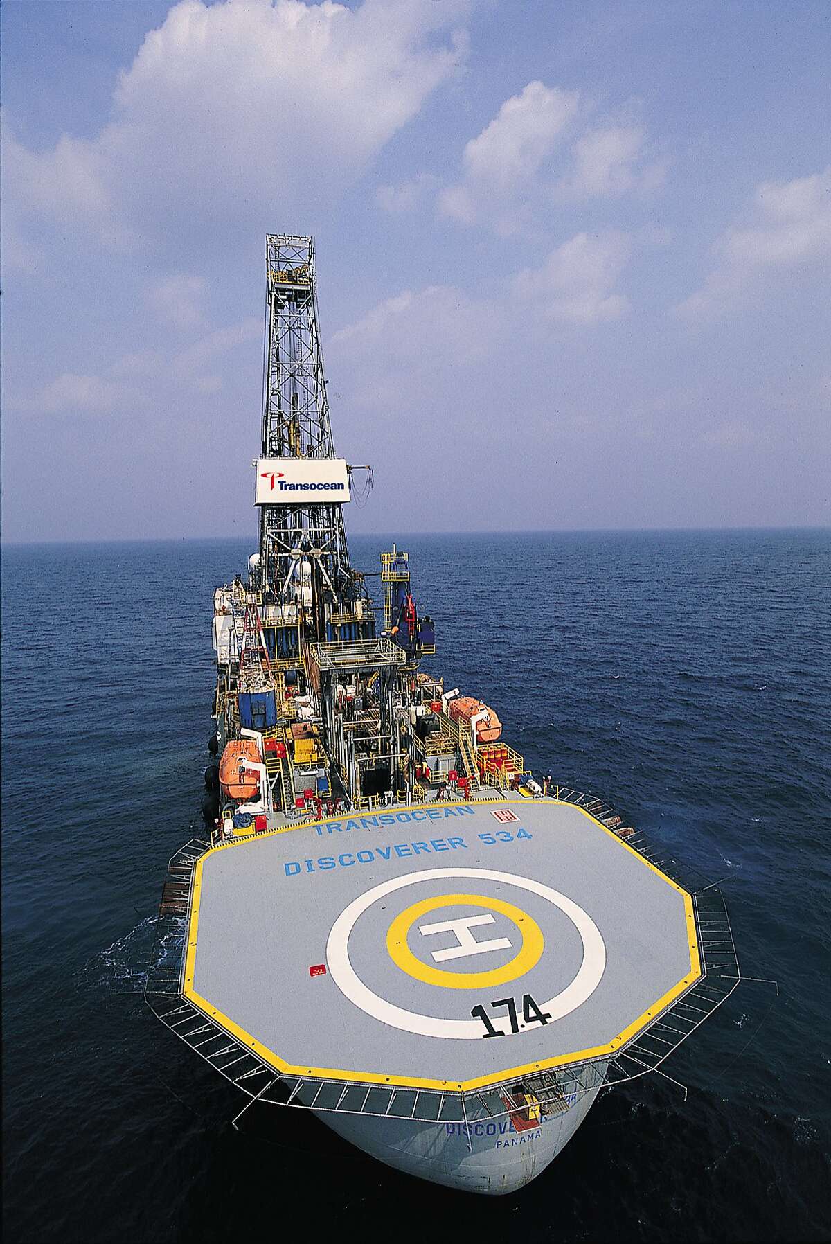 Transocean 2018 fourth-quarter loss: ($1.25 billion) 2017 fourth-quarter loss: ($2.5 billion)