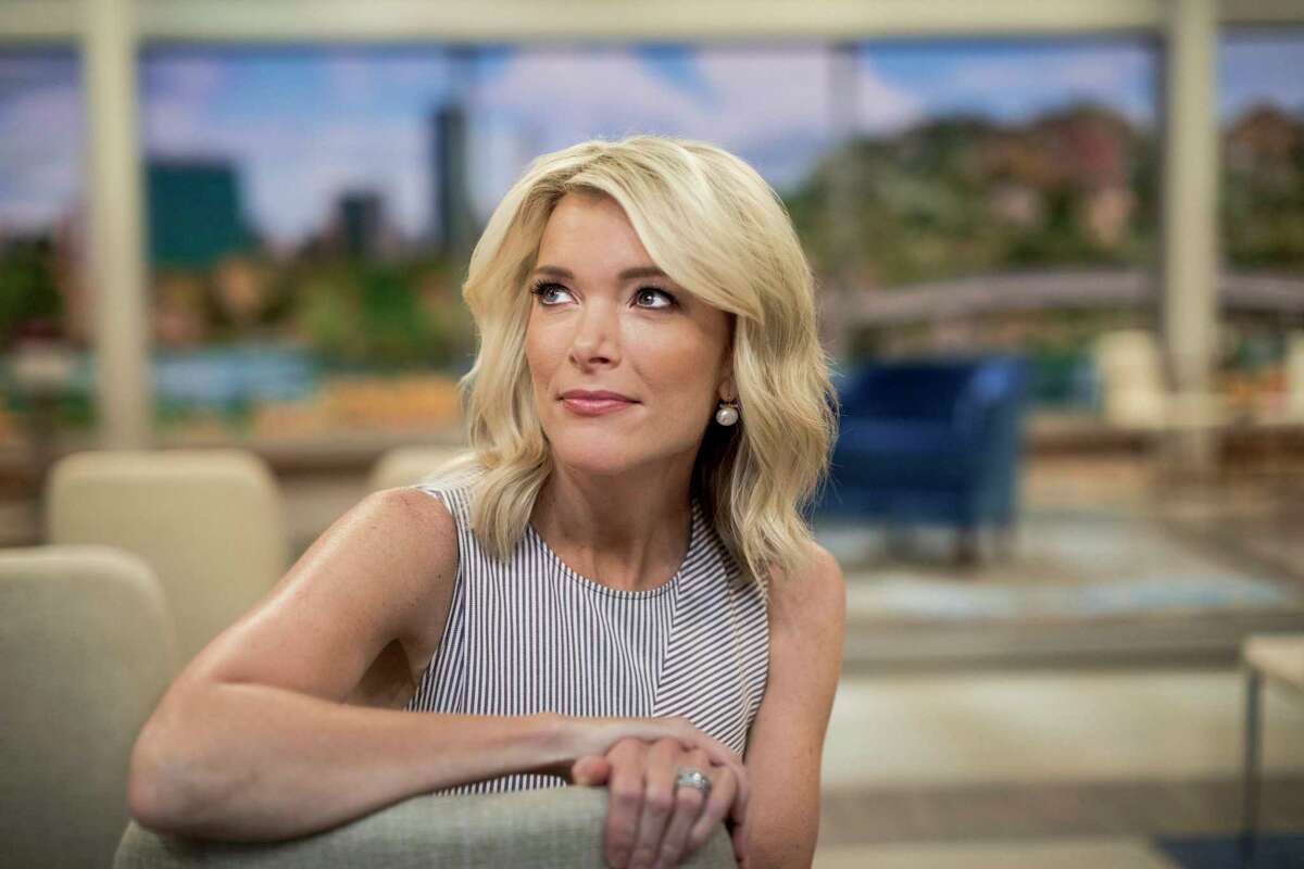 FILE -- Megyn Kelly on the set of her new daytime show, ?“Megyn Kelly Today,?” at Rockefeller Center in New York, Sept. 21, 2017. After her ?“blackface?” remarks ?— and middling ratings ?— Kelly will not return to her 9 a.m. program on NBC, the network said on Friday, October 26, 2018. (Chad Batka/The New York Times)