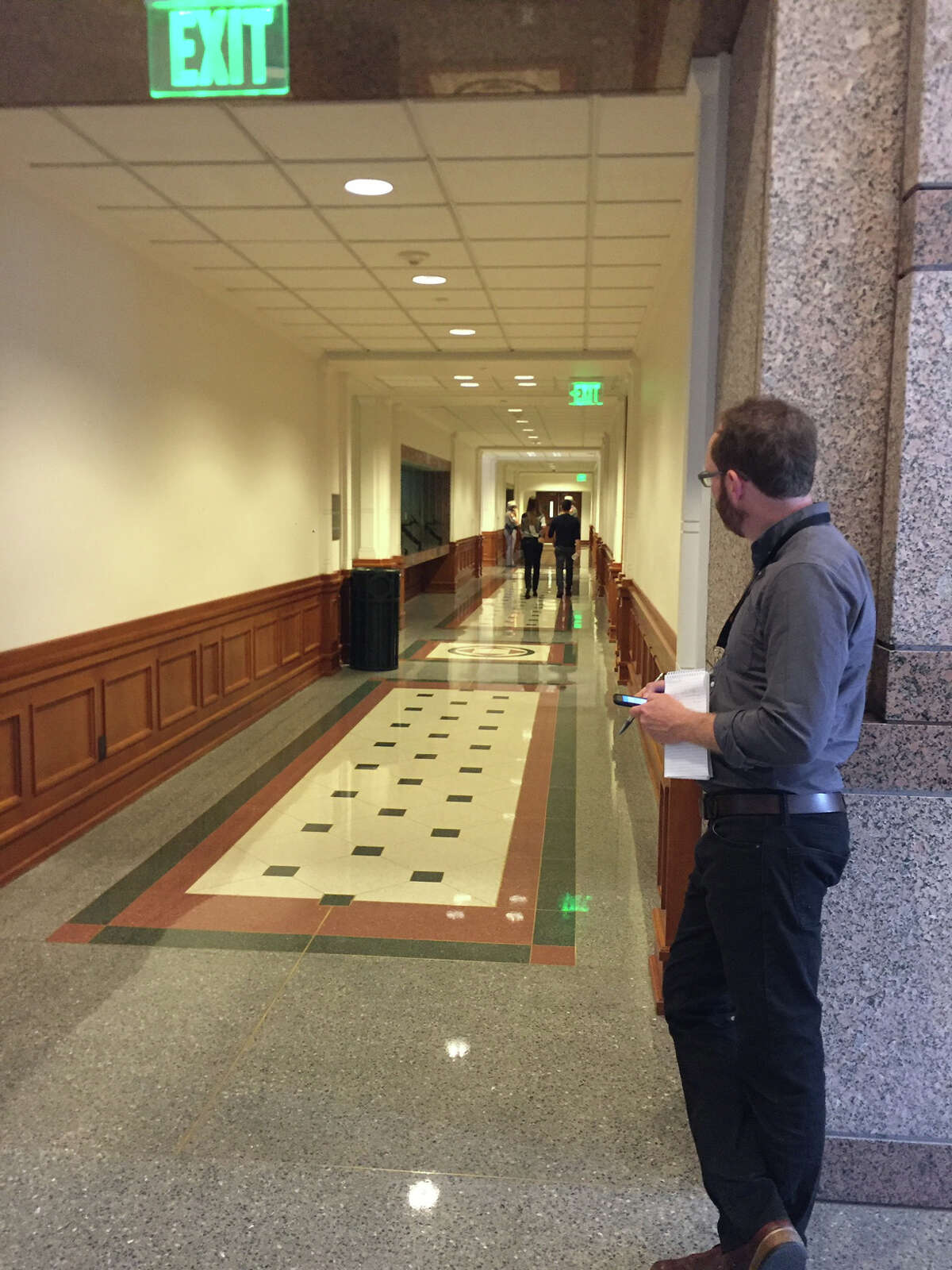 Inside the Texas Capitol Tuesday afternoon after reports of a suspicious package surfaced.