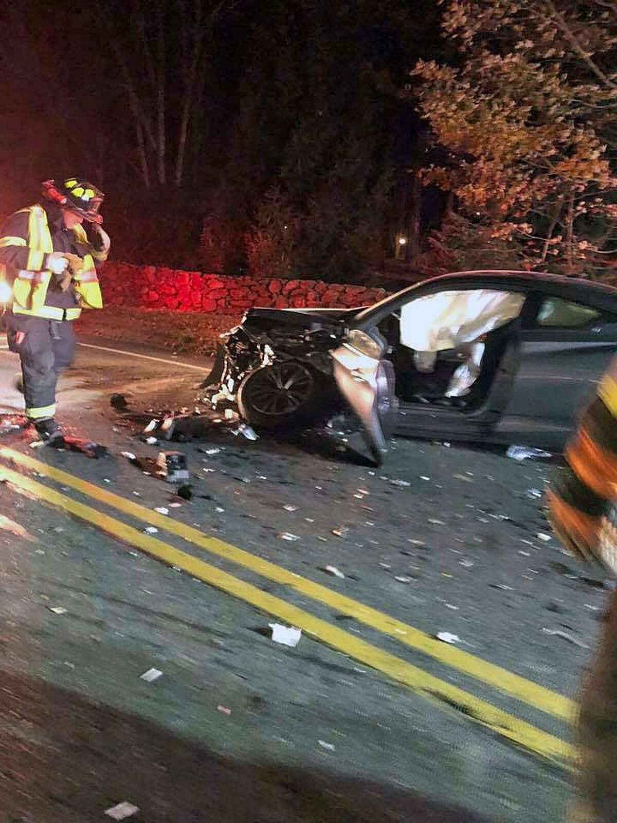 1 extricated from 2car collision in Monroe
