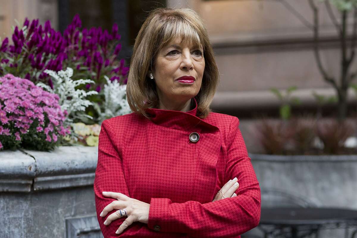 In this Monday, Oct. 15, 2018 photo, Congresswoman Jackie Speier (D-CA) poses for a portrait in New York. Soon after the #MeToo movement began a year ago Speier spoke out. "I wanted women in Congress to know they can come and talk to me and they would be safe and I would have their backs," she said. (AP Photo/Mark Lennihan)
