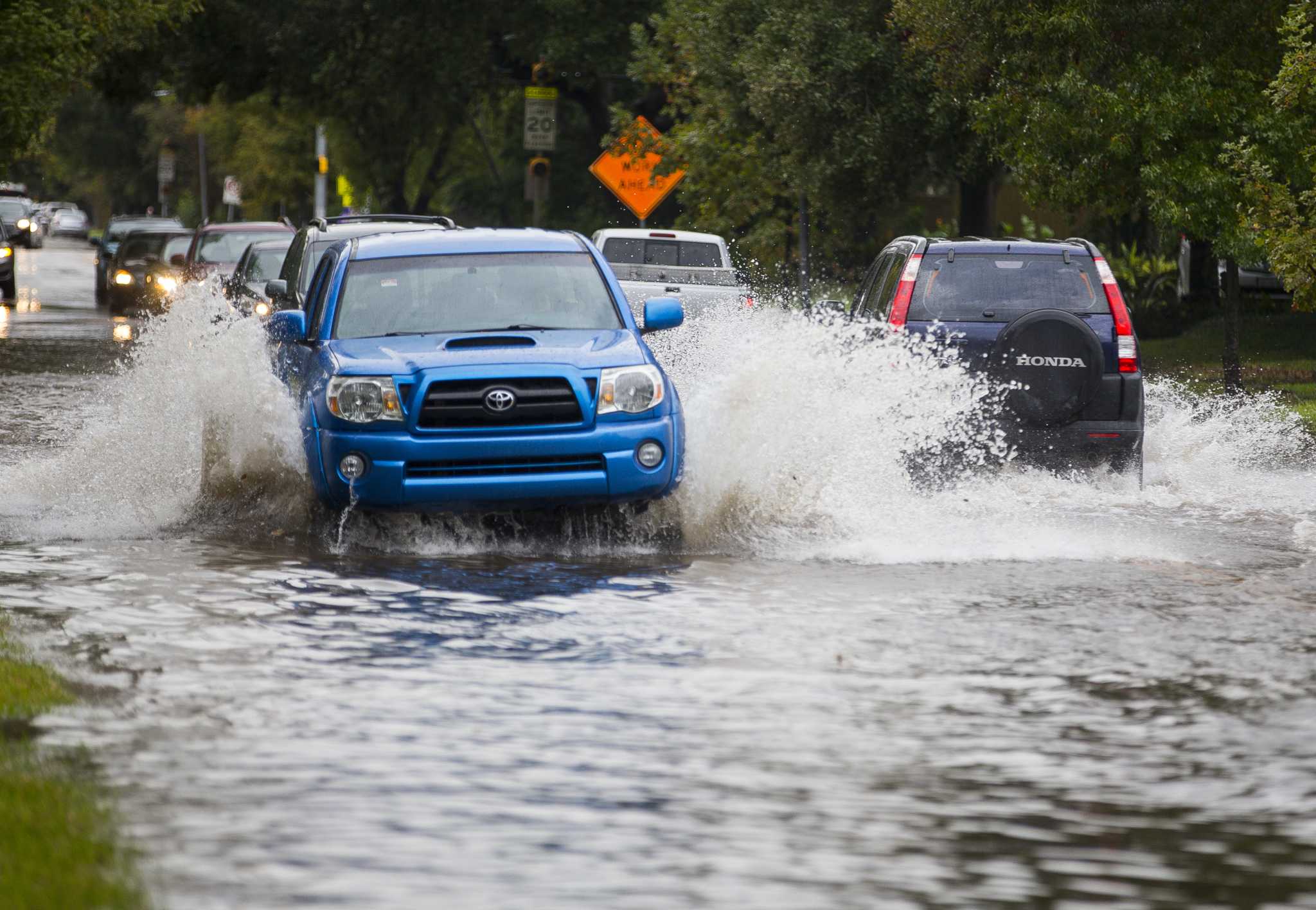 Houston-area high water locations