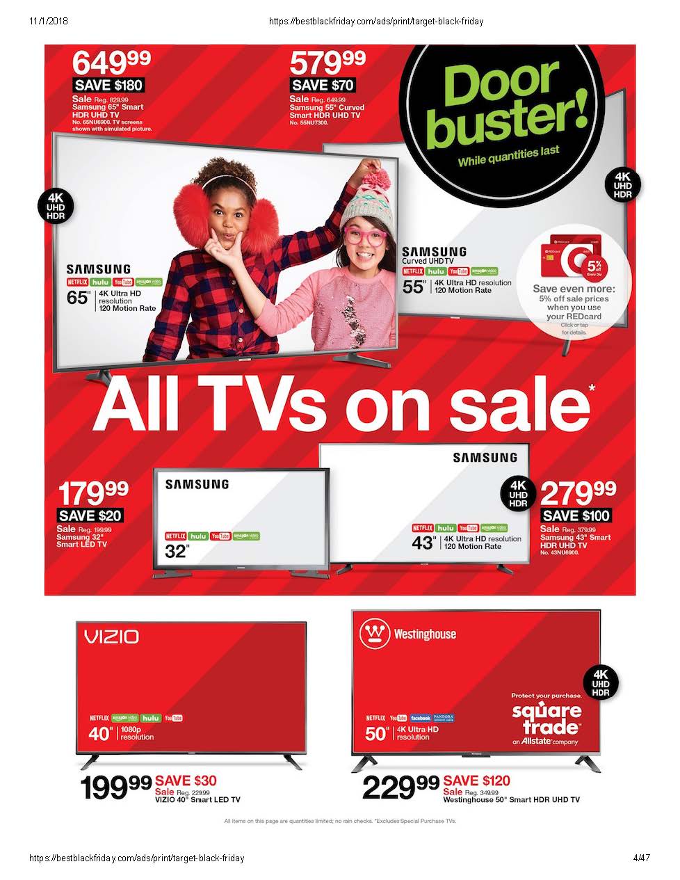 Target Black Friday ad Nov. 1, 2018