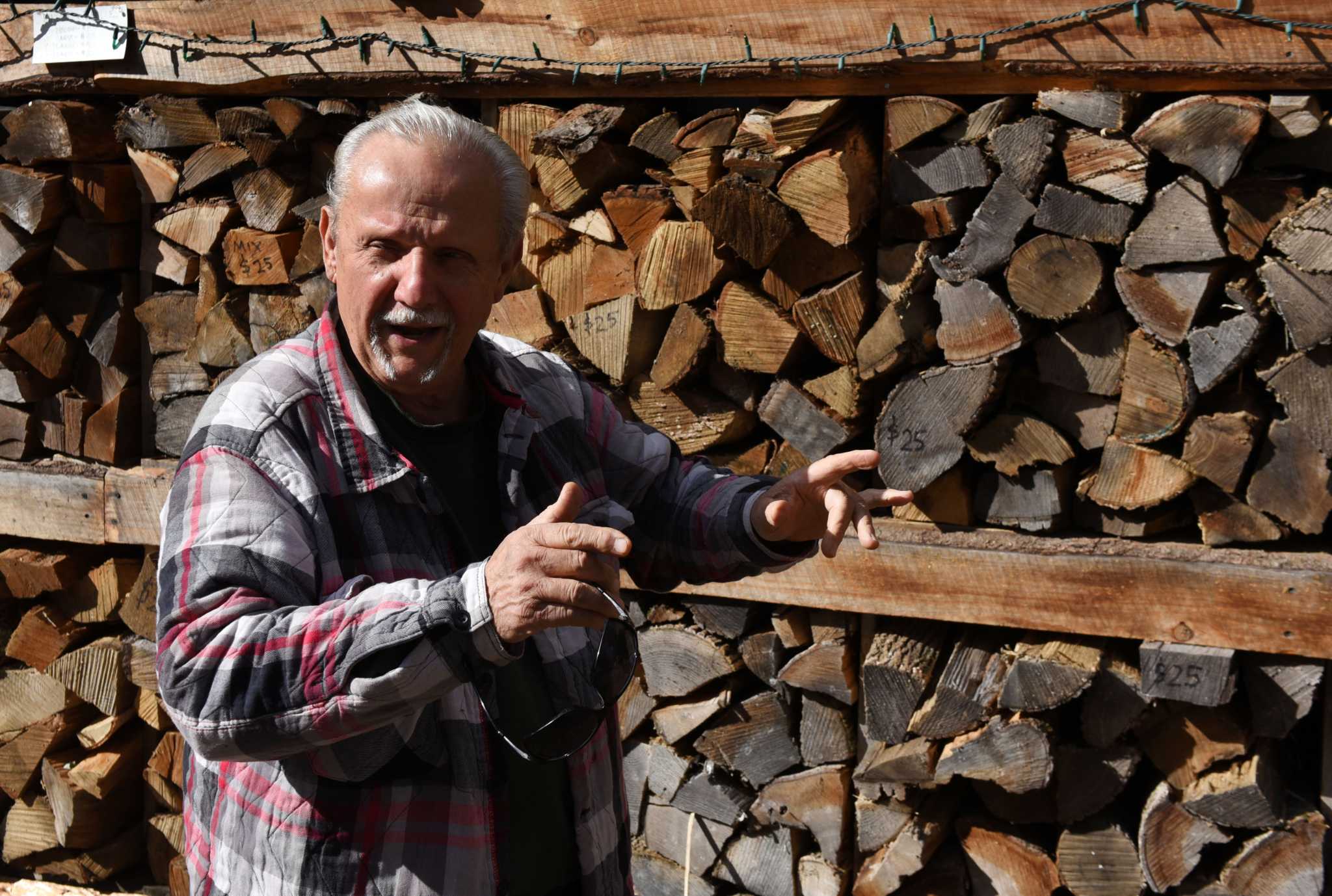 By cord or armful, 'gourmet' firewood is Wilton man's life