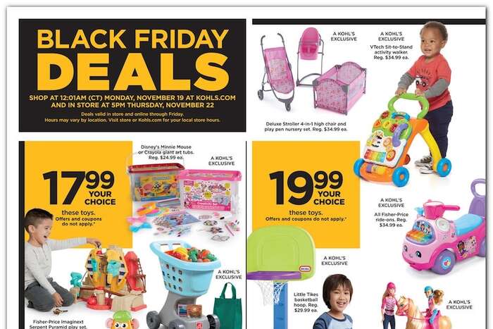 kohls black friday toys