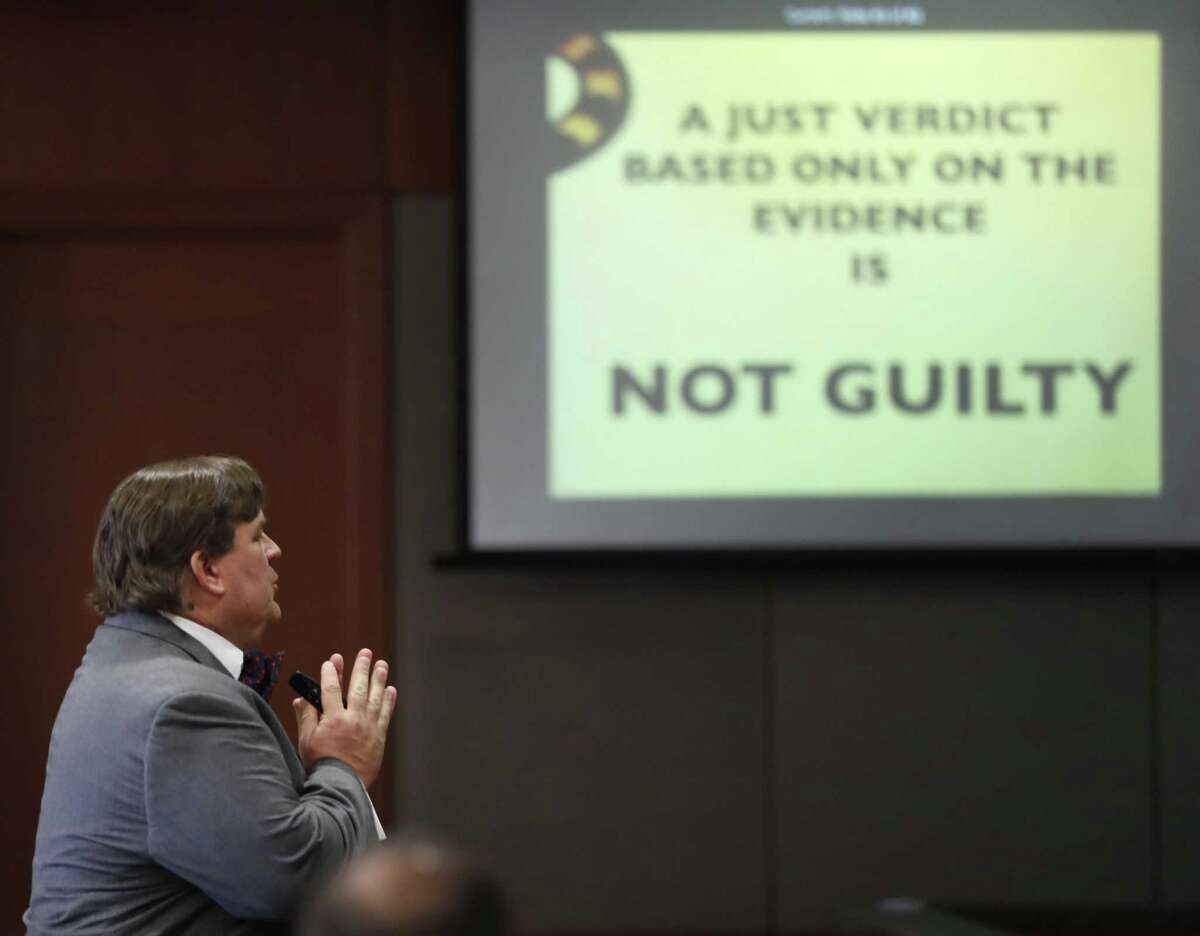 Jurors deliberating whether Harris County deputy’s husband “wanted” to