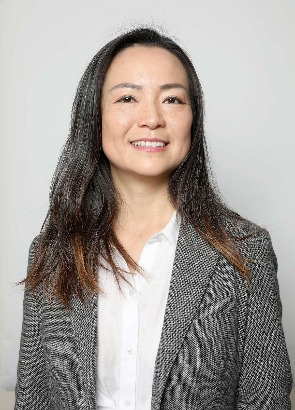 Candidate Eva I. Chao running for the BART Board will be running for the BART Board comes in for an editorial board meeting on Tuesday, Oct. 2, 2018, in San Francisco, Calif.