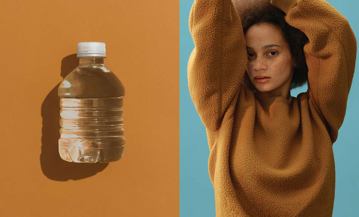 Everlane's 13-piece ReNew outerwear collection of men’s and women’s fleece sweatshirts, puffers and parkas is made of 3 million discarded plastic bottles. The line went on sale Oct. 24, priced from $55 to $198.