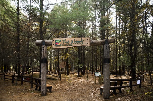 Into the woods New play area opens at CNC