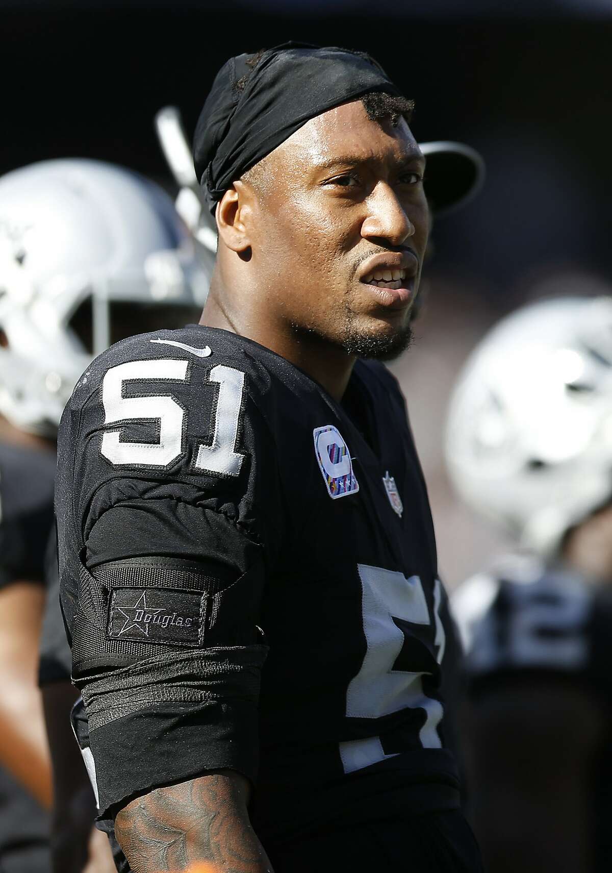 Raiders release defensive end Bruce Irvin