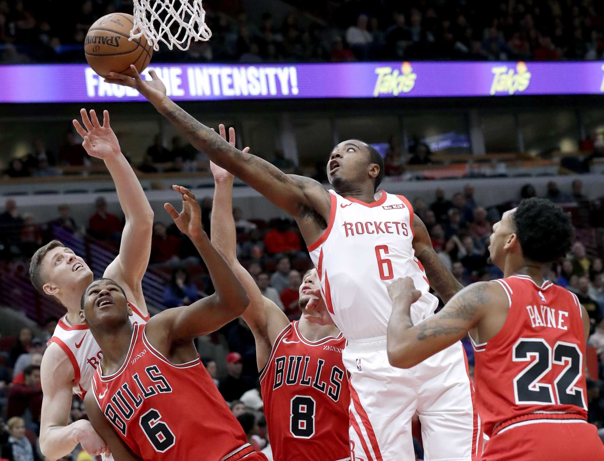 Houston Rockets vs. Chicago Bulls in 2020 NBA Preseason