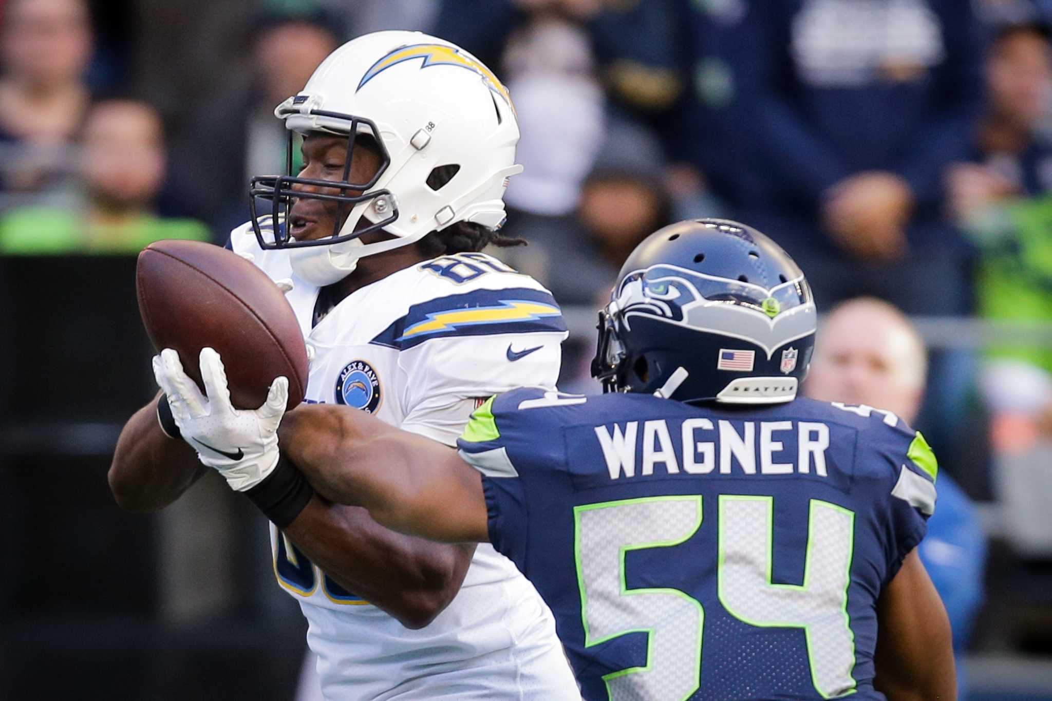 Why Russell Wilson threw a pick-6 against the Chargers in Week 9 - Field  Gulls