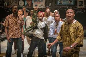 African men cut to the chase in &#8216;Barber Shop Chronicles&#8217; at Berkeley and Stanford