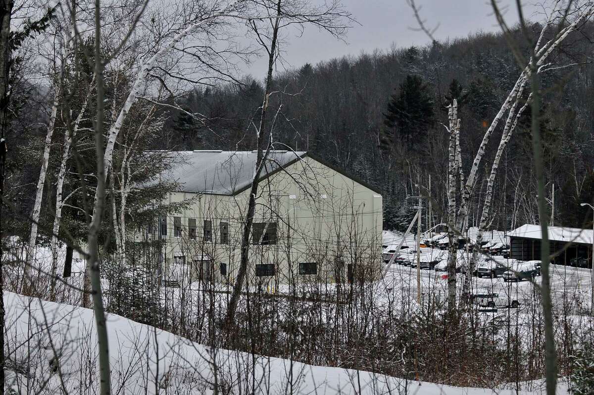 The Moriah Shock Incarceration Facility may be closed by the state, which could cause great harm to the local economy there. The correctional facility is shown in Mineville, NY on Thursday January 28, 2010. FOR RICK KARLIN STORY. (Philip Kamrass / Times Union)