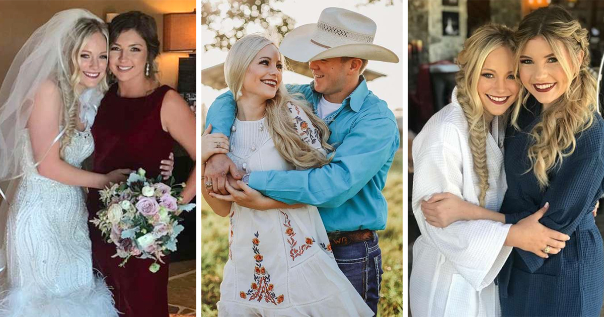 Family Members Wedding Guests Share Tributes To Just Married