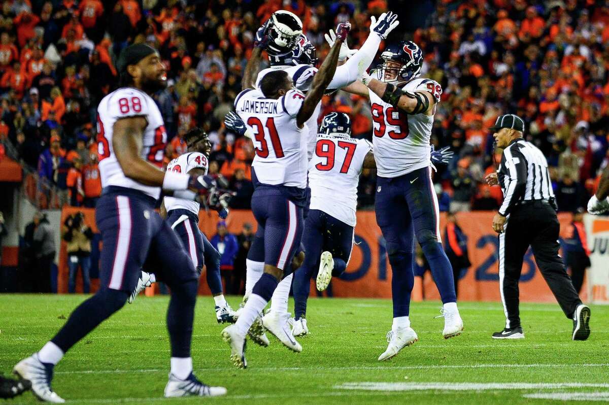 NFL: Texans roll to sixth straight win entering bye week