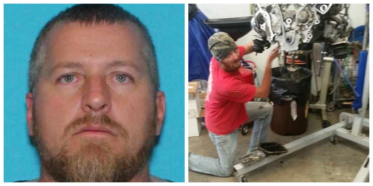 Cameron Wilson Spencer (seen above) was arrested on Nov. 1 after confessing to the murder of Jerad Dalton Mattingly, a man who had been a customer of his own Spencer's Auto Repair in Baytown. 
