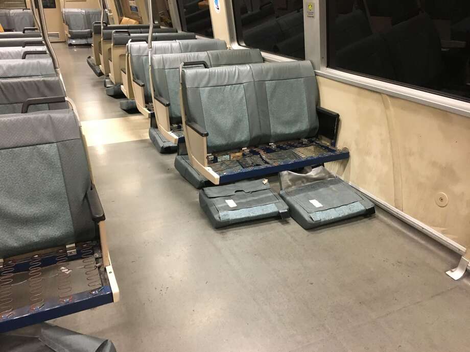 If your BART train's seats are flipped over, here's what happened SFGate