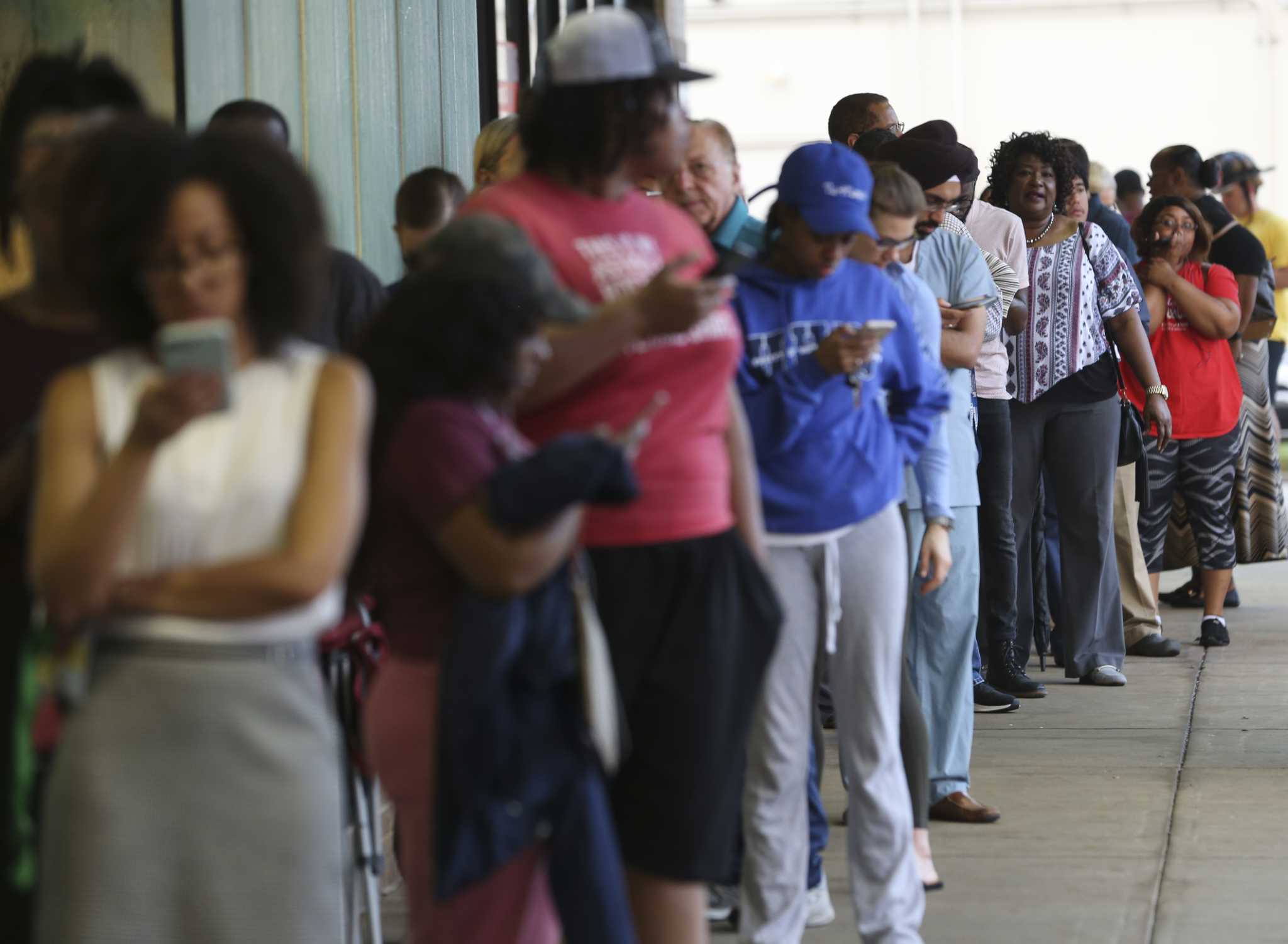 Long Lines Difficulties At Multiple Polling Places Across Houston