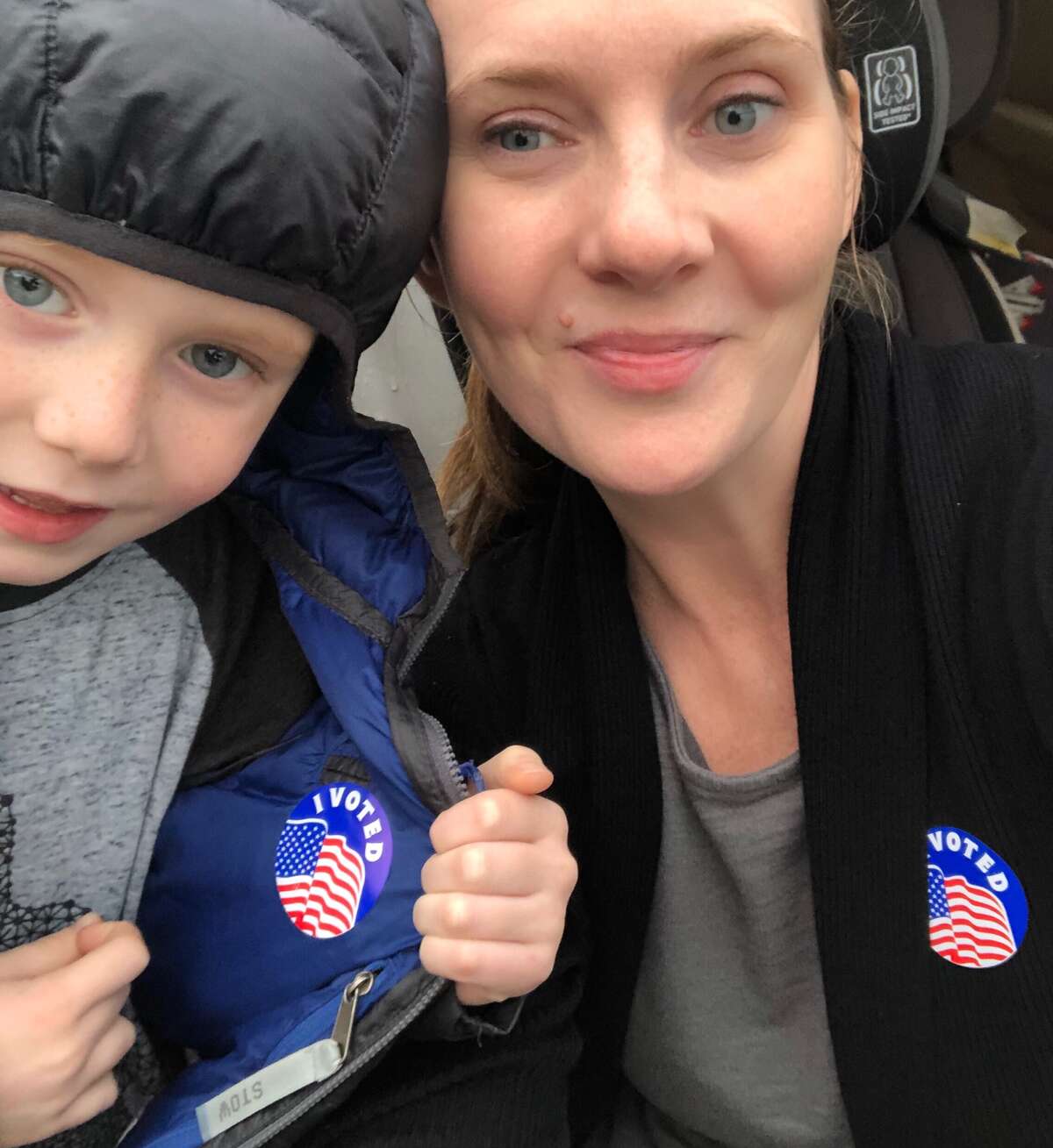 Readers share their 'I voted' selfies.