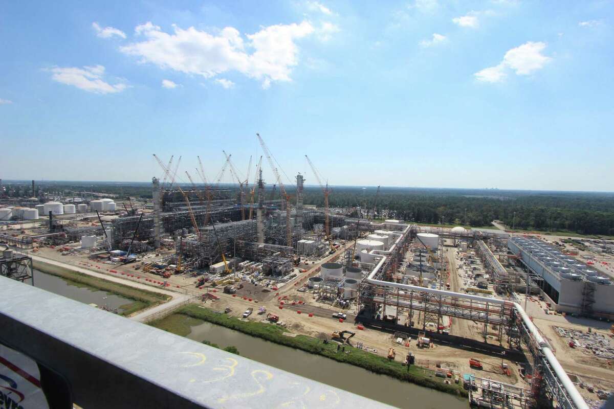 Construction is nearing completion of Chevron Phillips' massive petrochemical expansion at its Cedar Bayou plant east of Houston in Baytown.