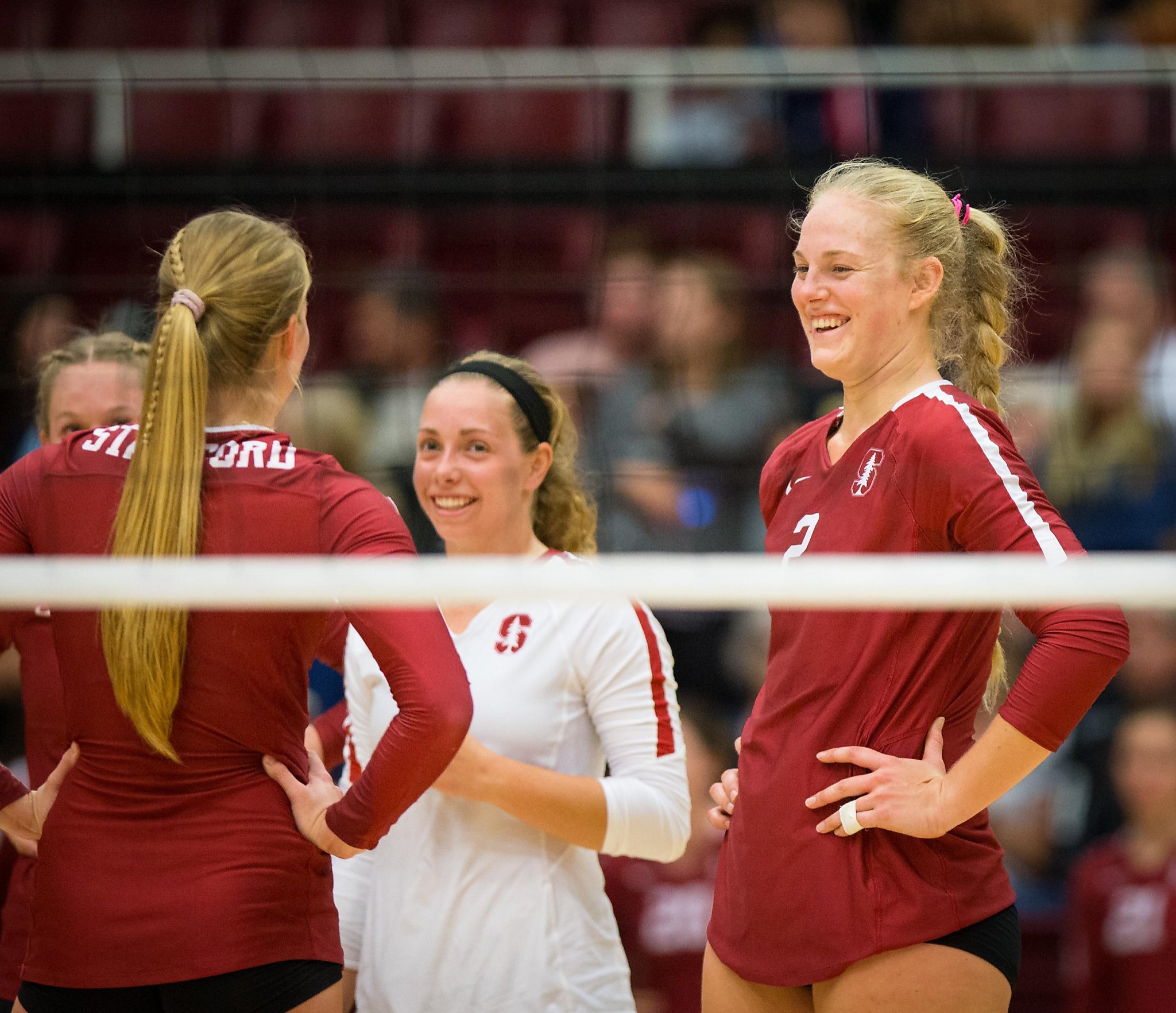 A sometimes tearful tower of power for Stanford women’s volleyball